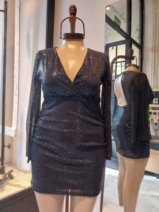 VESTIDO VALERIA LENTEJUELA