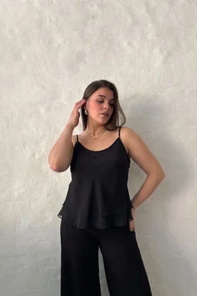 MUSCULOSA DE GASA DOBLE