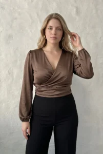 Blusa rosa lisa - Cómoda