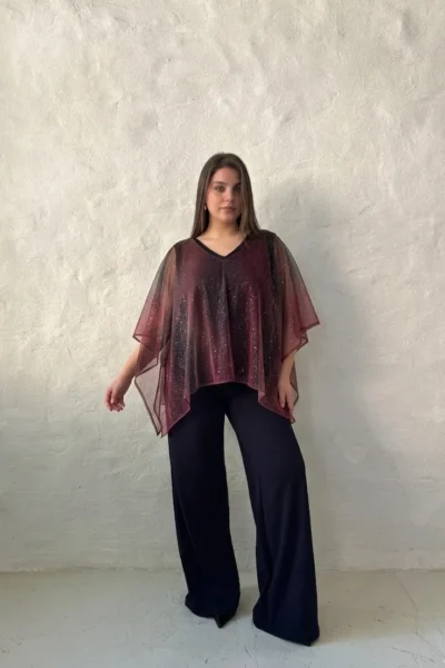 PONCHO TUL LARGO