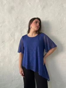 Blusa tamara con brillo - Cómoda