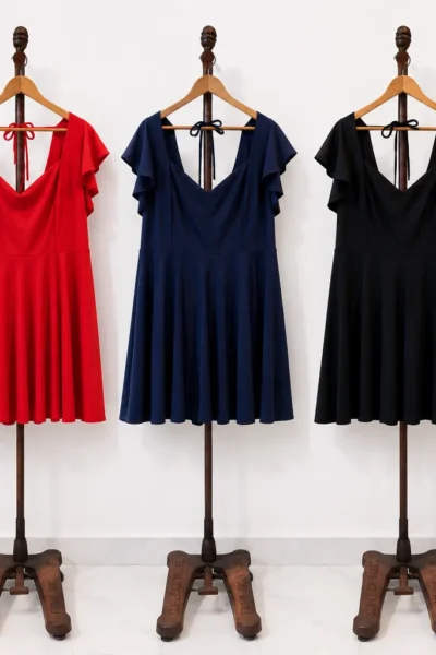 VESTIDO CELINE LISO