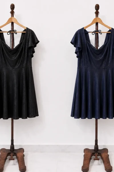 VESTIDO CELINE CON BRILLO