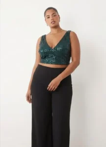 Top hara especial lentejuelas - Cómoda