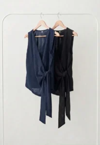 BLUSA DORITA de crep de punto - Cómoda (foto 4)