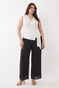 Blusa dorita plisada - Cómoda