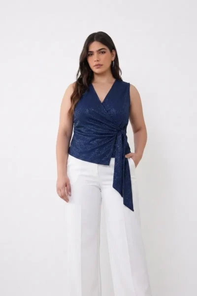 BLUSA DORITA de crep de punto