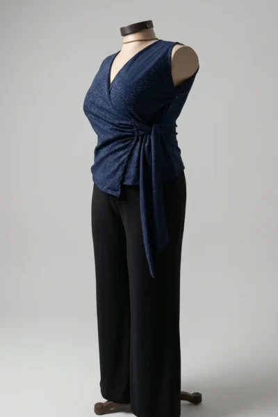 BLUSA DORITA de crep de punto