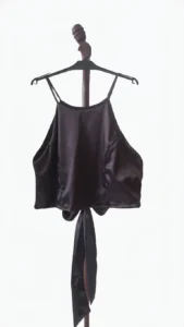 Top pamela liso de saten - Cómoda (foto 8)
