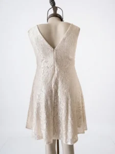 Vestido corto delia liso - Cómoda (foto 9)