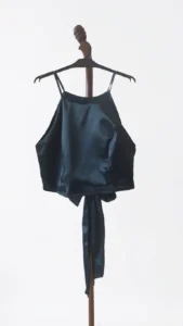 Top pamela liso de saten - Cómoda (foto 4)