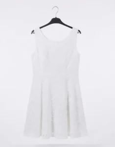 Vestido corto delia liso - Cómoda (foto 7)