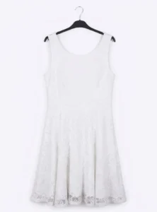 Vestido corto delia liso - Cómoda (foto 5)