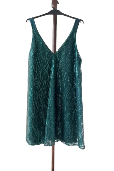 VESTIDO CORTO ELSA LUREX