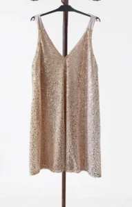 Vestido corto elsa con lentejuelas - Cómoda (foto 3)